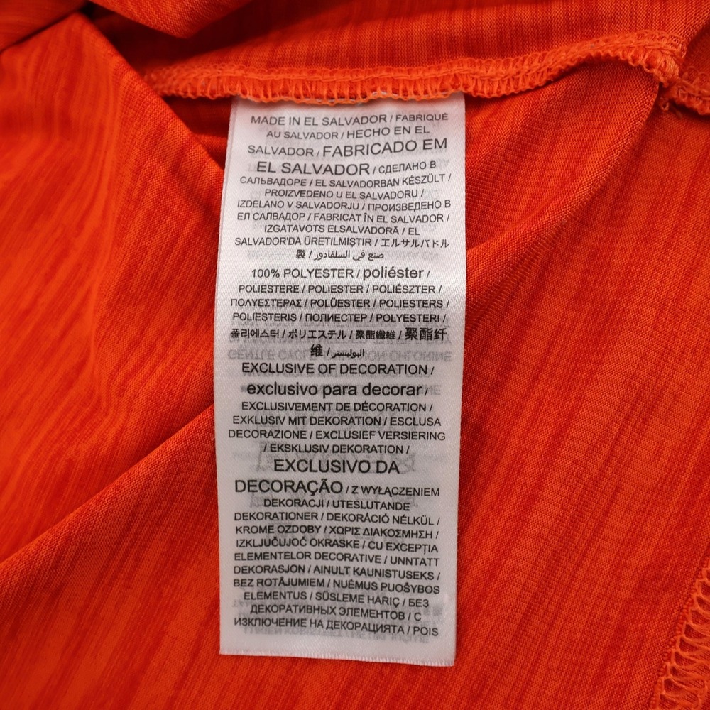 Nike Clemson Tigers Dri-FIT Performance Long Sleeve Shirt Orange Mens Medium - Picture 5 of 9